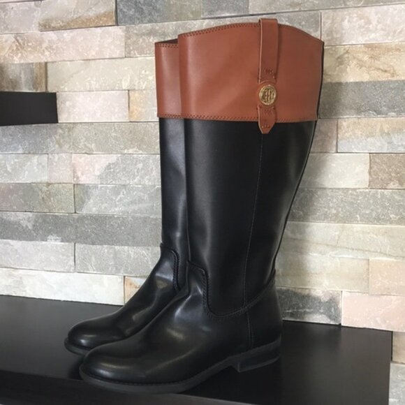 Tommy Hilfiger - Shano-Wide Calf Women's Boots - Picture 2 of 9